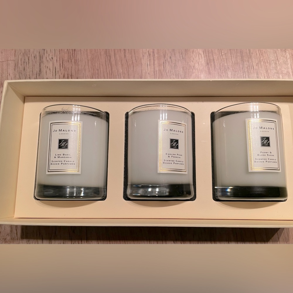 NEW Jo Malonee London Travel Candle Collection